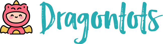Dragontots Logo Banner Azul